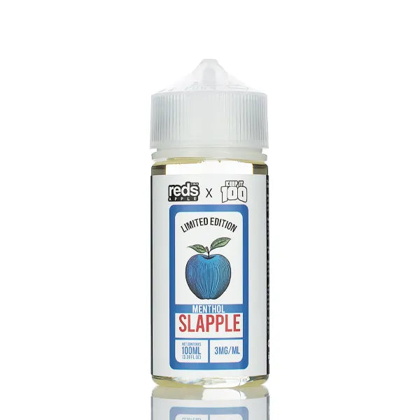 7 Daze Reds Apple x Keep It 100 - Slapple Menthol - 100ml