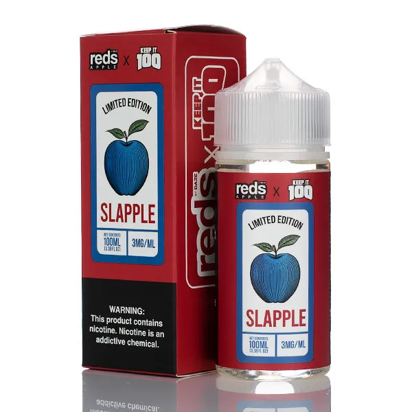 7 Daze Reds Apple x Keep It 100 - Slapple - 100ml