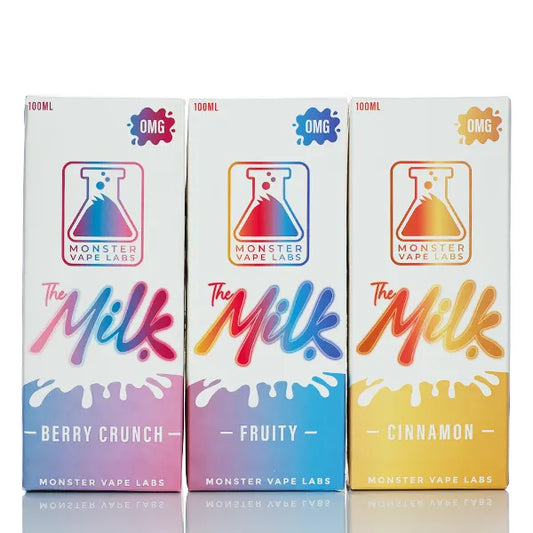 The Milk E-Liquid - No Nicotine Vape Juice - 100ml