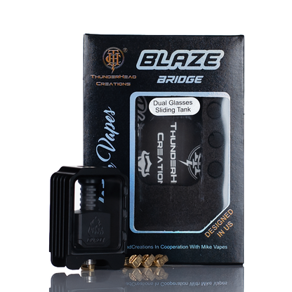 Thunderhead Creations x Mike Vapes Blaze Boro Tank & Bridge w/ Dual Sliding Glass