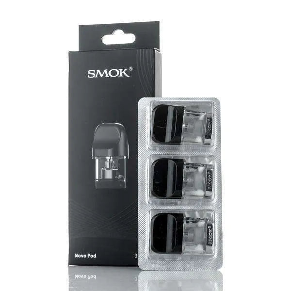 SMOK Replacement Pod Pack of 3 - 1.2 ohm Novo Replacement Cartridges SMOK Novo Replacement Cartridge