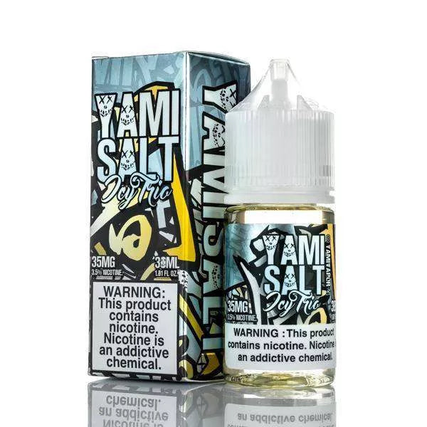 Yami Vapor Nicotine Salt E Liquid 35mg Yami Salt by Yami Vapor - Icy Trio - 30ml