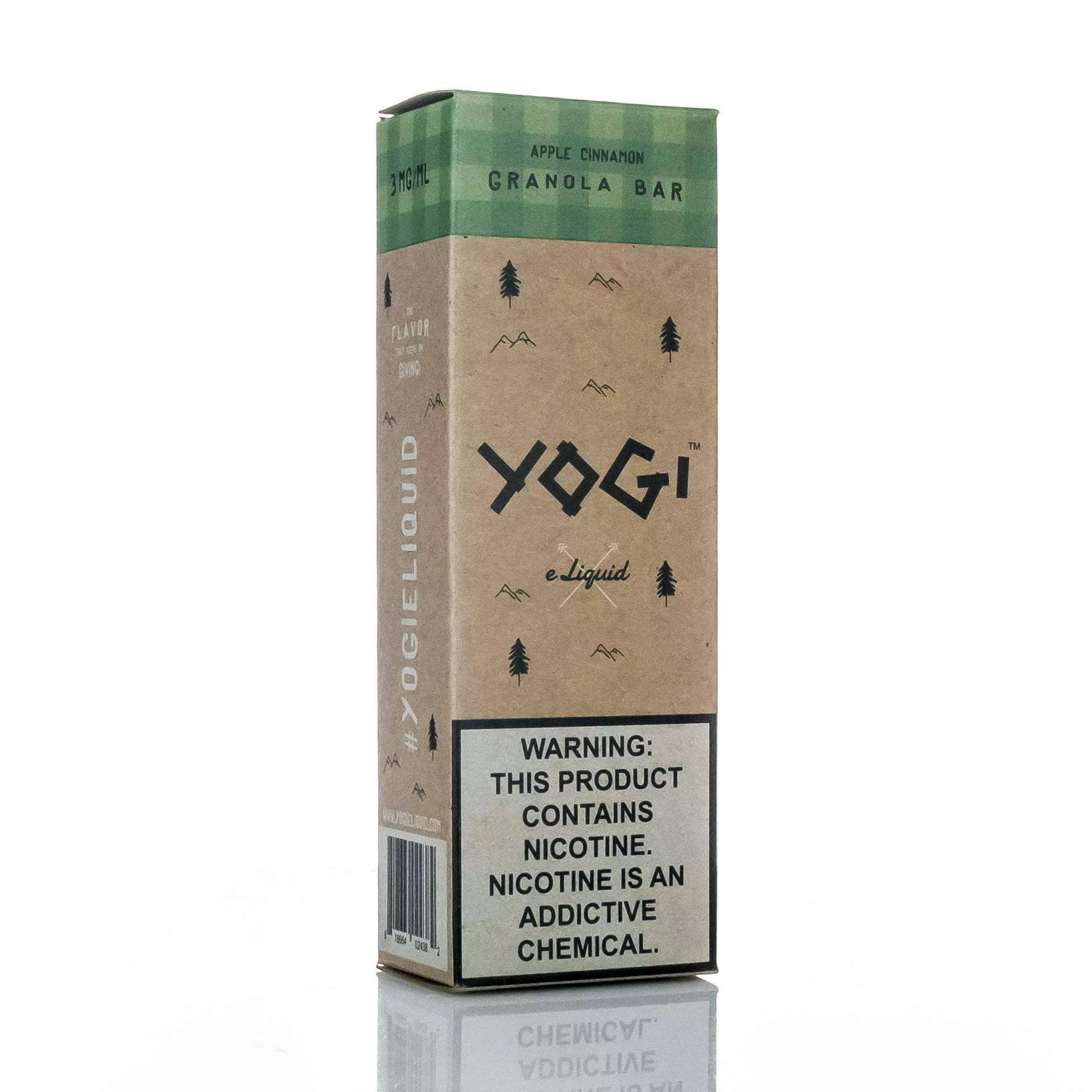 Yogi E-Liquid E Liquid 0mg Yogi E-Liquid - Apple Cinnamon Granola - 60ml