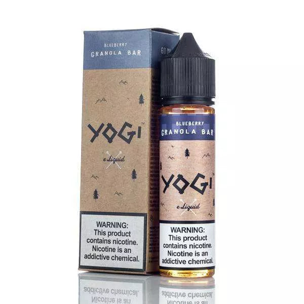 Yogi E-Liquid E Liquid 0mg Yogi E-Liquid - Blueberry Granola - 60ml