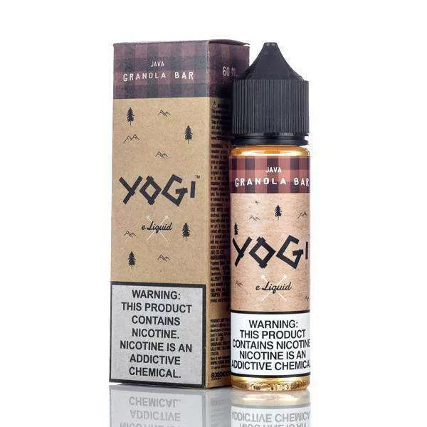 Yogi E-Liquid E Liquid 0mg Yogi E-Liquid - Java Granola Bar - 60ml