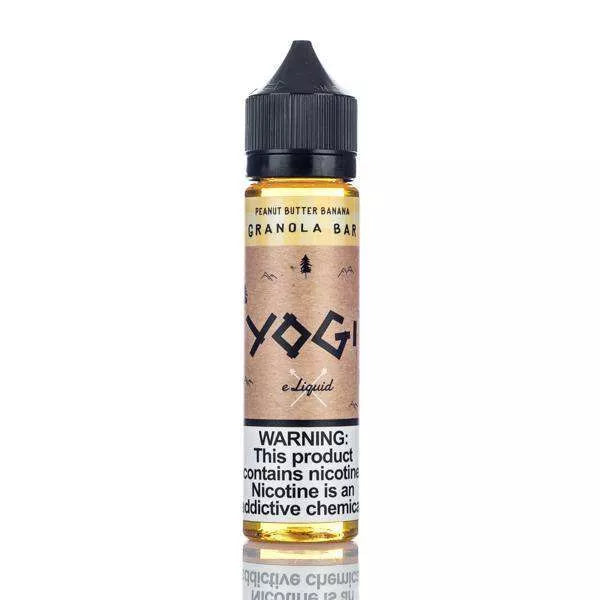 Yogi E-Liquid E Liquid 0mg Yogi E-Liquid - Peanut Butter Banana Granola - 60ml