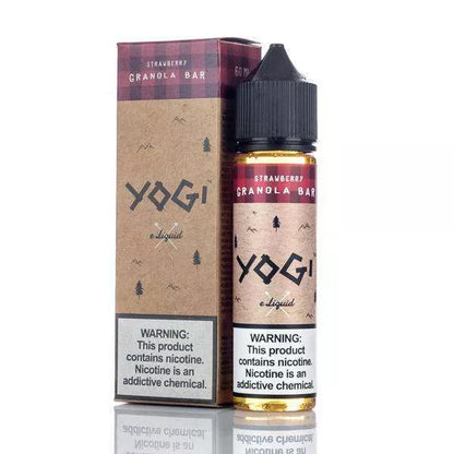 Yogi E-Liquid E Liquid Yogi E-Liquid -Strawberry Granola - 60ml - 0mg Yogi E-Liquid - Strawberry Granola - 60ml